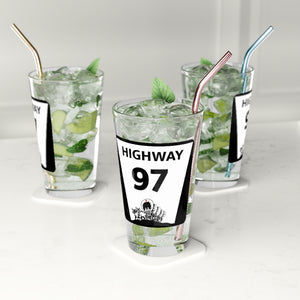 Highway 97 Pint Glass