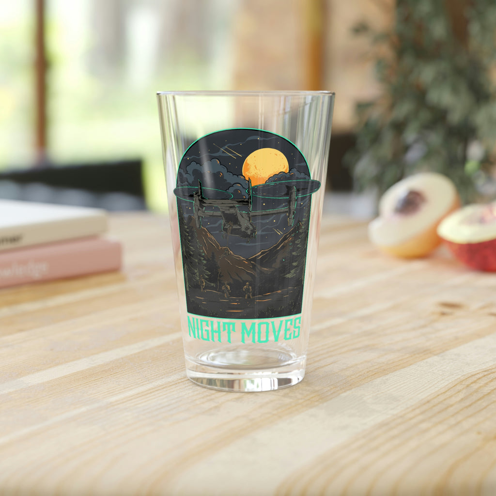 Night Moves Pint Glass