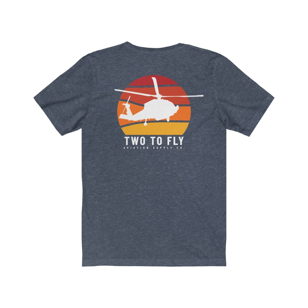 Navy Hawk Sunset T-Shirt