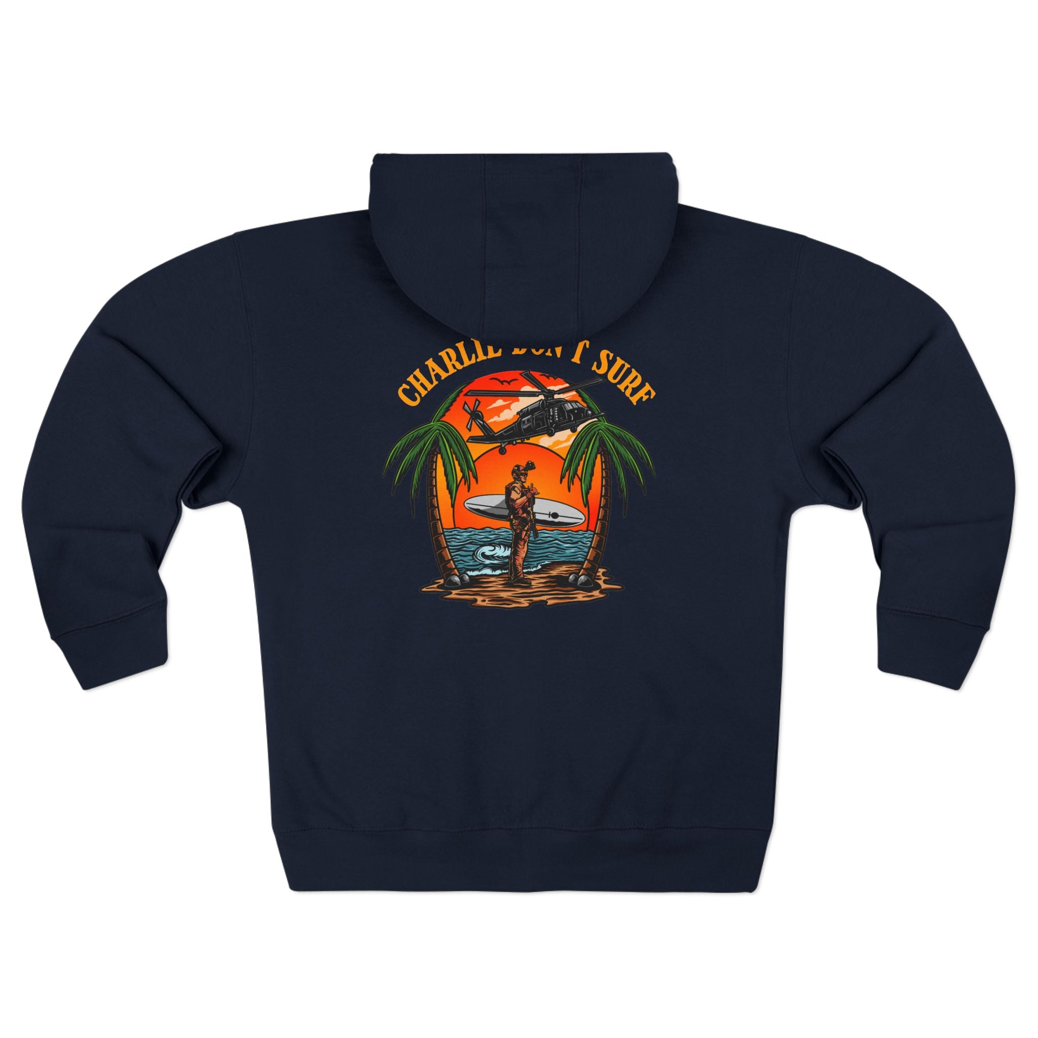 Charlie Don't Surf Zip Hoodie