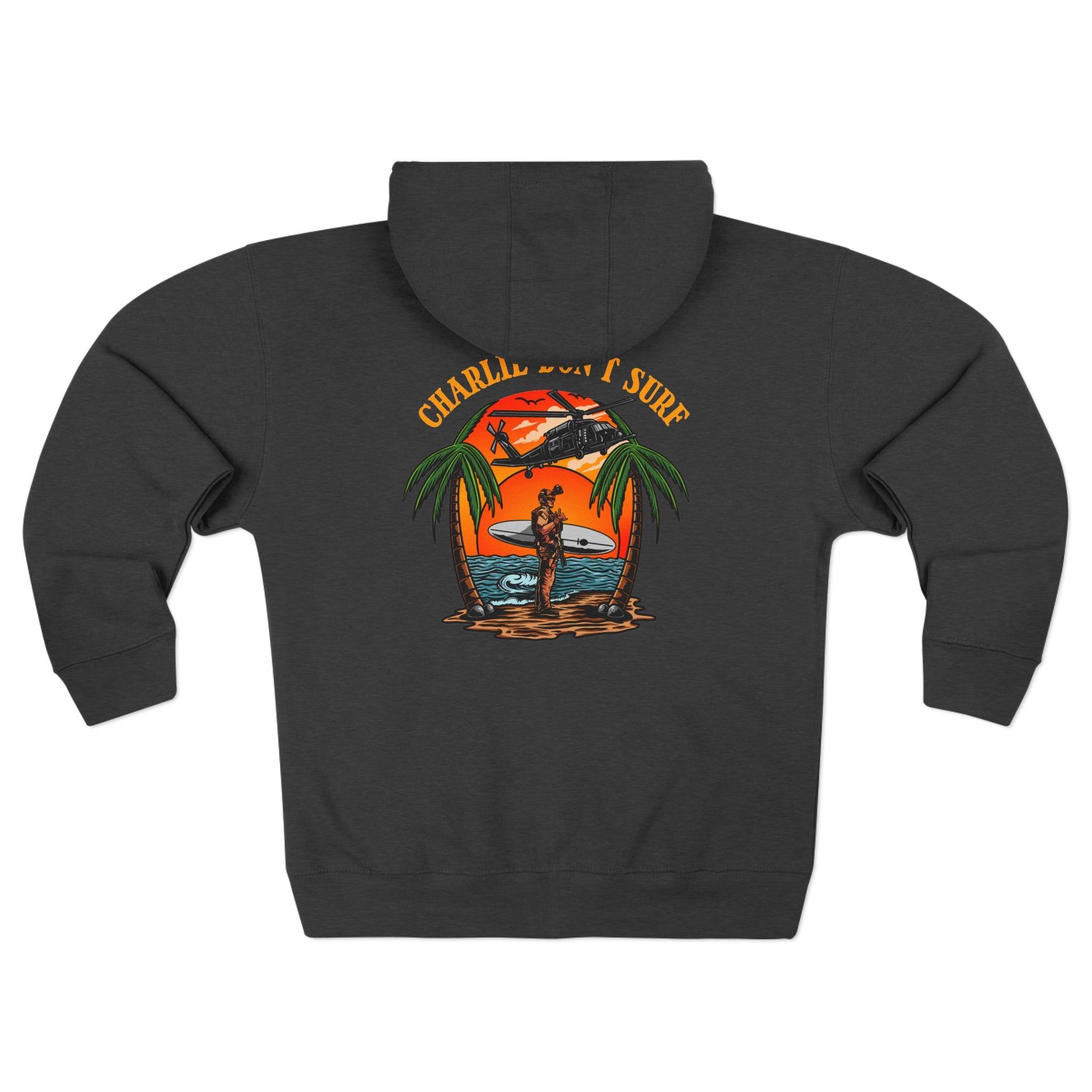 Charlie Don't Surf Zip Hoodie