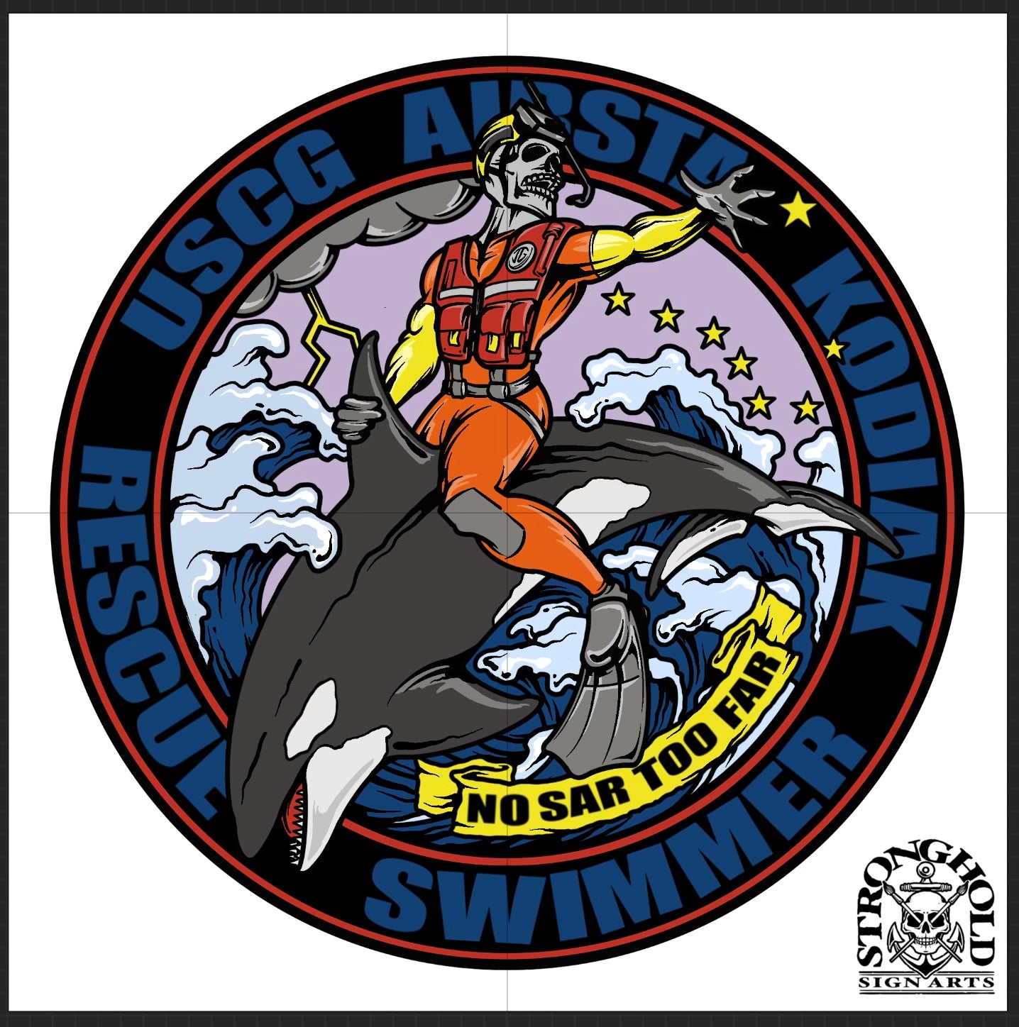 Kodiak Rescue Swimmer Patches