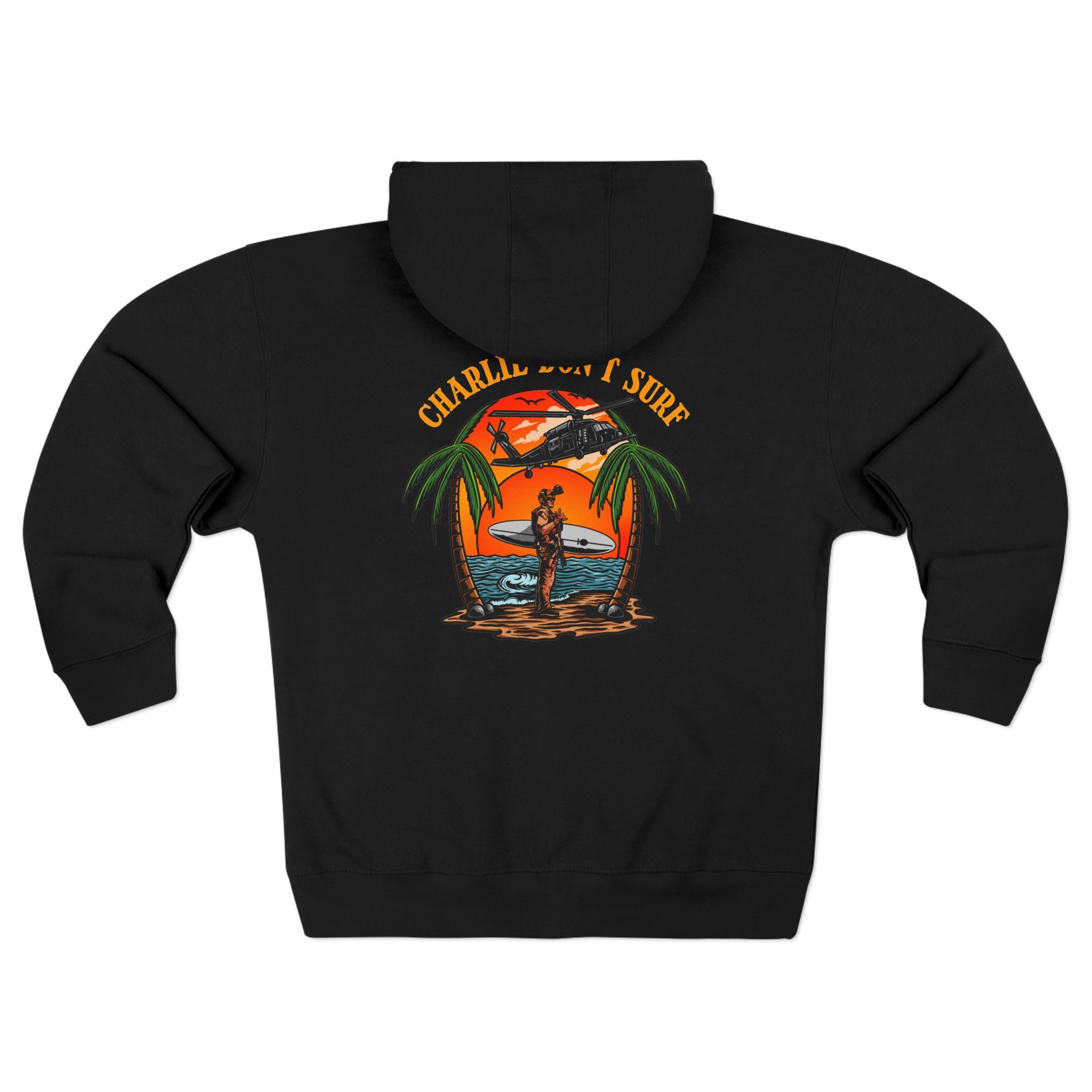 Charlie Don't Surf Zip Hoodie
