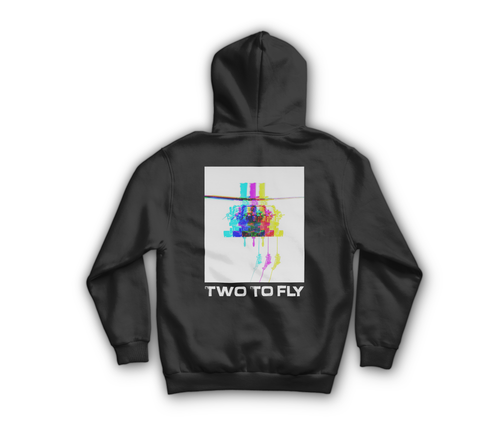 3D MH60 Hoodie — Black, back