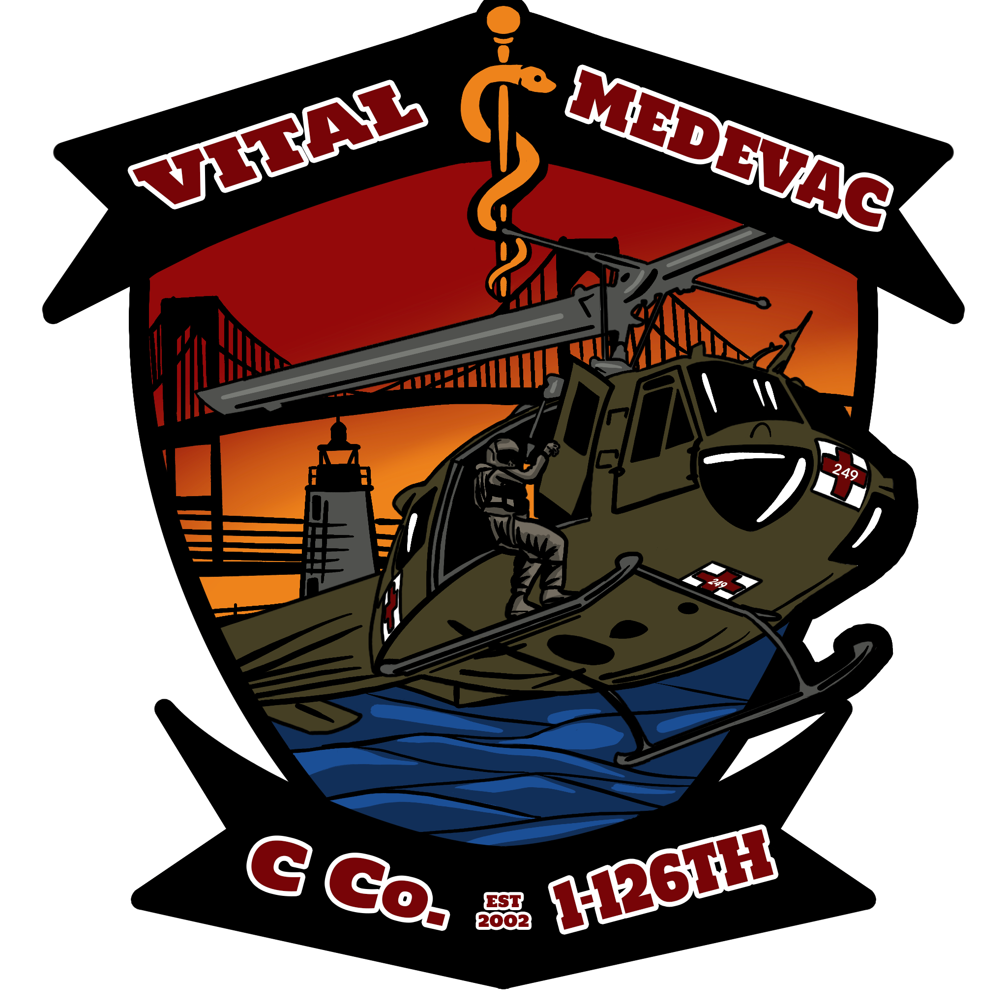 Vital Medevac Patches