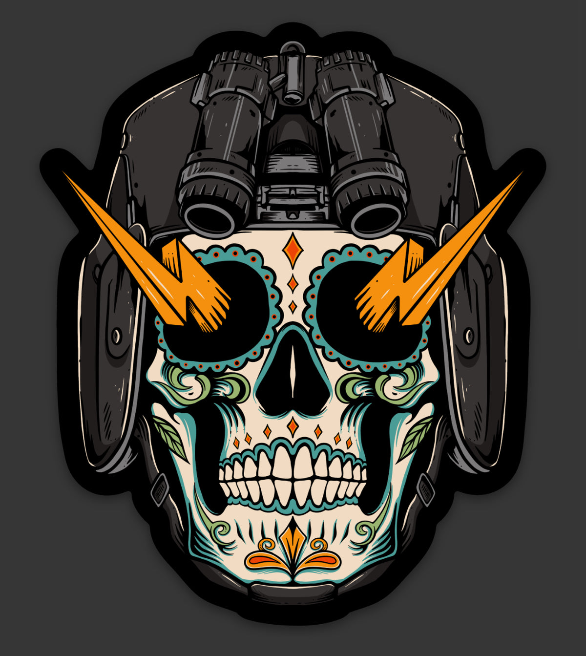 Sugar Skull Sticker