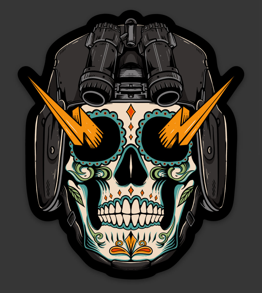 Sugar Skull Sticker