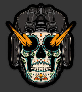 Sugar Skull Sticker