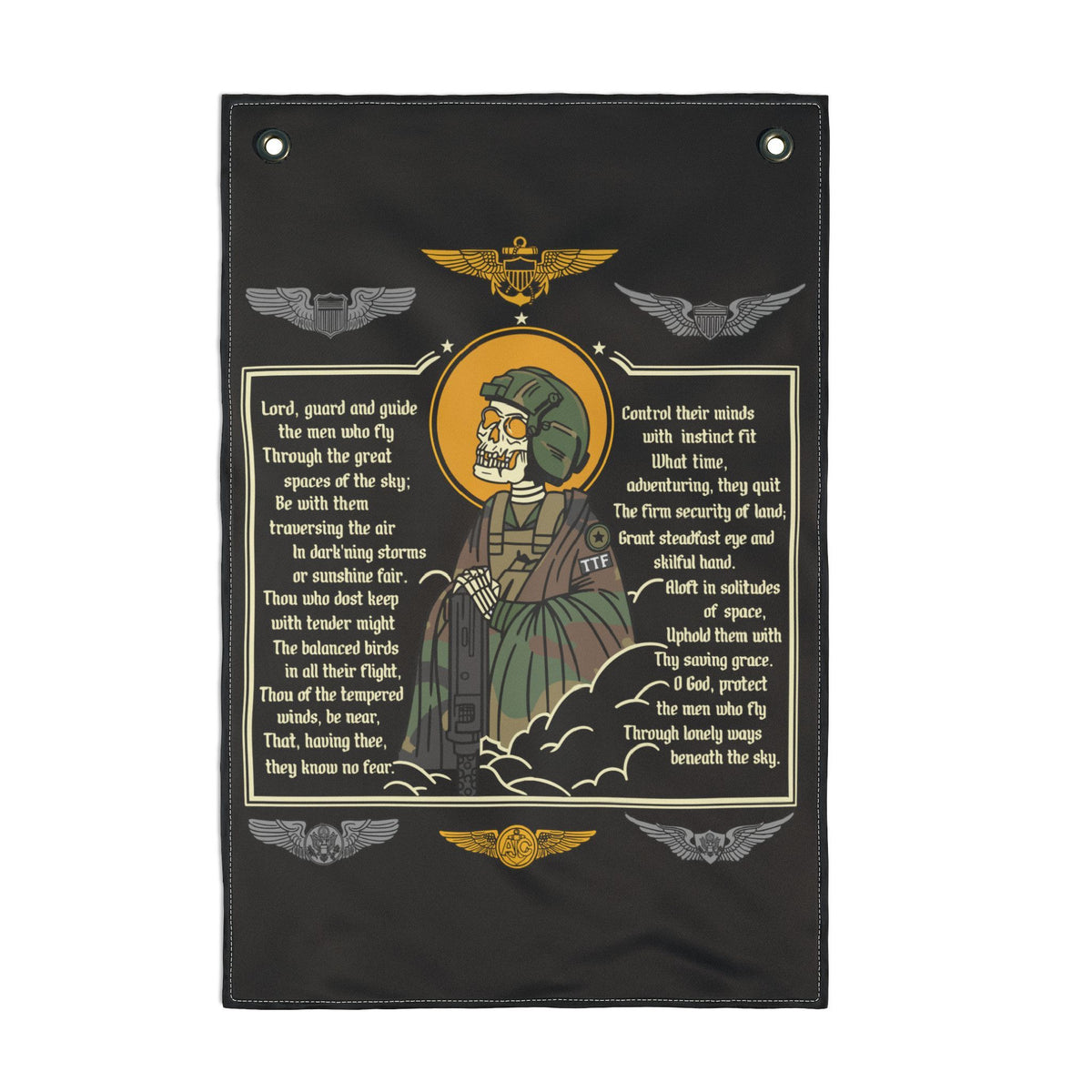 Aviator Prayer Flag