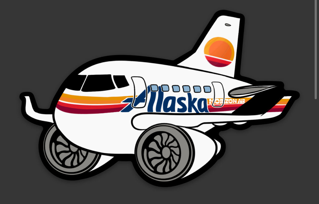 Horizon Air E175 Sticket
