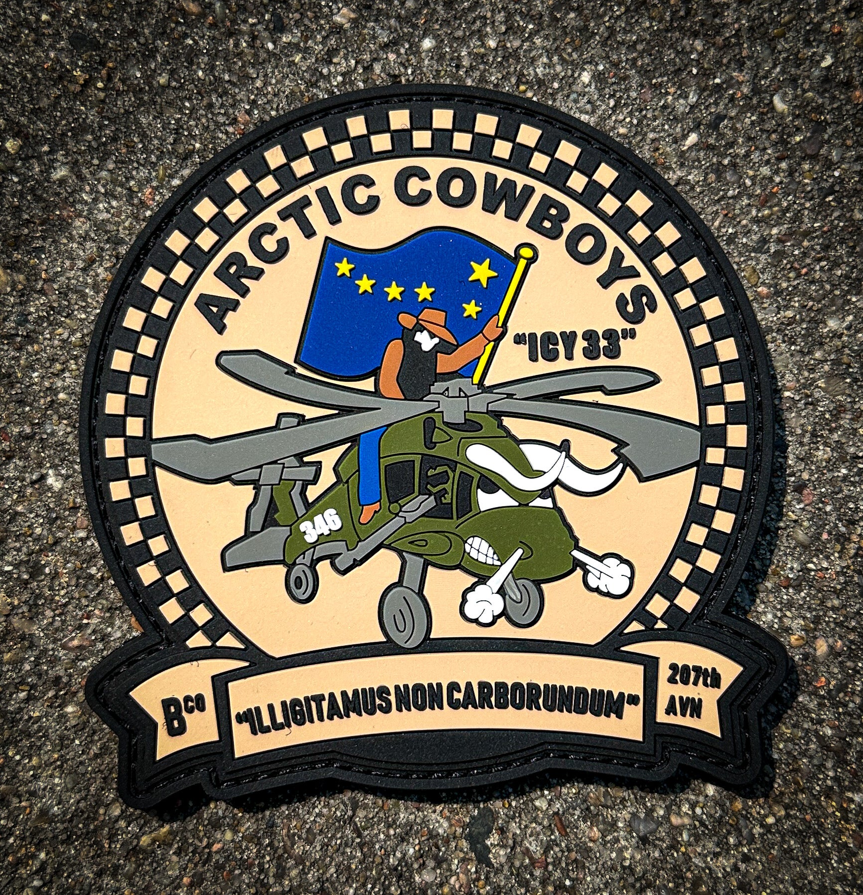 Bco 1/207th Patch