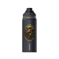 Sikorsky Fire Service 32oz Water Bottle — Black, front