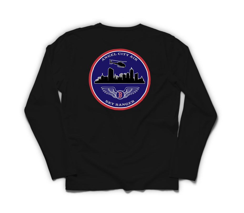 Angel City Air Long Sleeve — Black, back