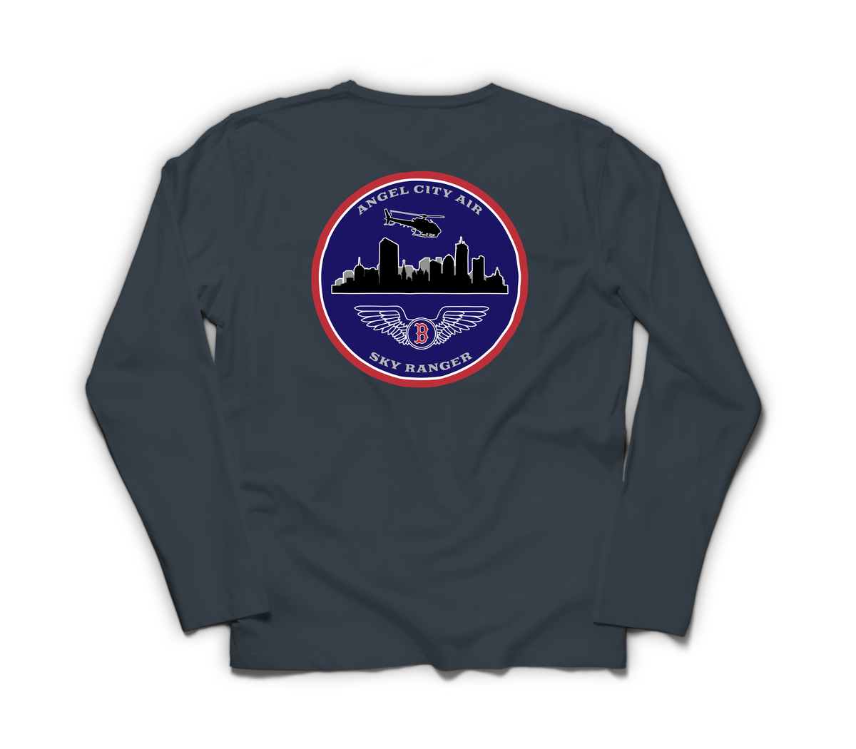 Angel City Air Long Sleeve — Navy, back