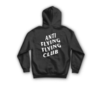 Anti Flying Hoodie — Black, back