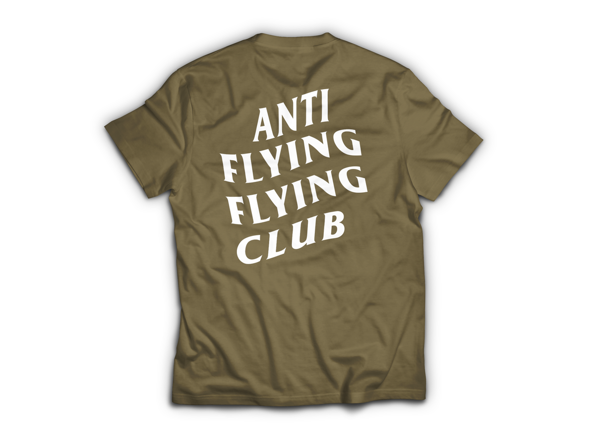 Anti Flying T-Shirt — Tan499, back