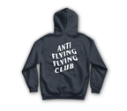 Anti Flying Zip Hoodie — Navy, back
