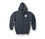 Anti Flying Zip Hoodie — Navy, front
