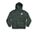 Army Air Corps Hoodie — Forrest Green, front