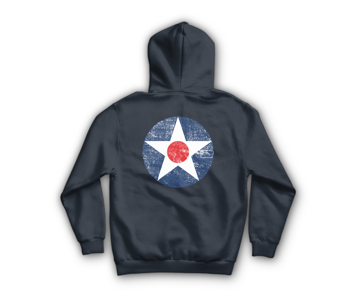 Army Air Corps Hoodie — Navy, back