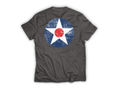 Army Air Corps T-Shirt — Charcoal, back