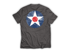Army Air Corps T-Shirt — Charcoal, back