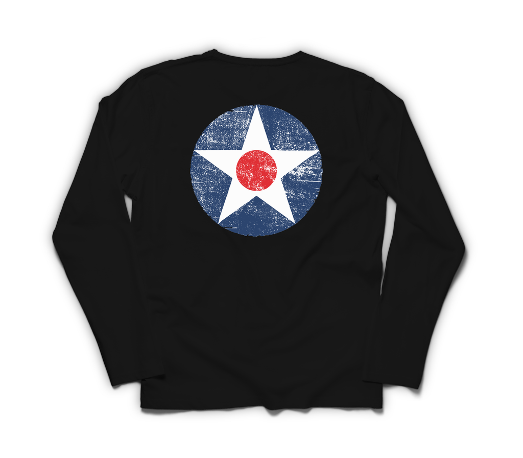 Army Aircorps Long Sleeve — Black, back