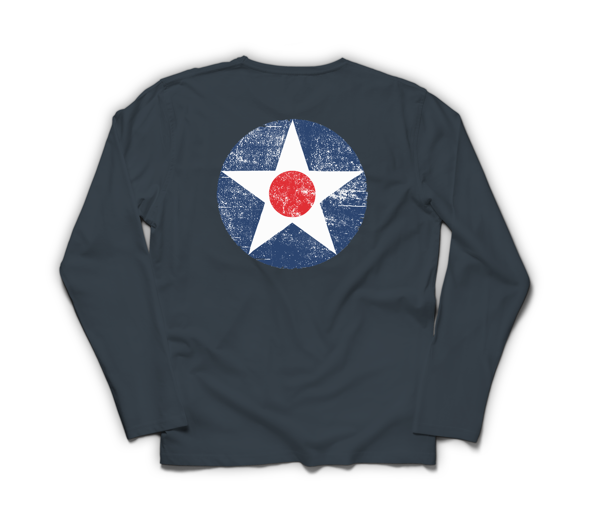 Army Aircorps Long Sleeve — Navy, back