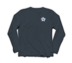 Army Aircorps Long Sleeve — Navy, front