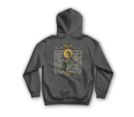 Aviation Prayer Hoodie — Charcoal, back