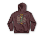 Aviation Prayer Hoodie — Maroon, back