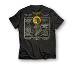 Aviator Prayer T-Shirt — Black, back