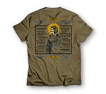 Aviator Prayer T-Shirt — Tan499, back