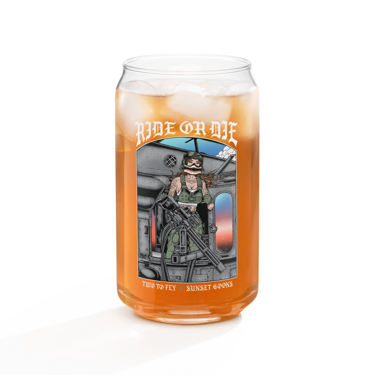 Ride Or Die Pint Glass