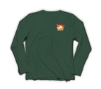 Charlie Don't Surf Long Sleeve — Forrest Green, front