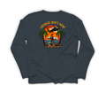 Charlie Don't Surf Long Sleeve — Navy, back