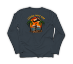 Charlie Don't Surf Long Sleeve — Navy, back
