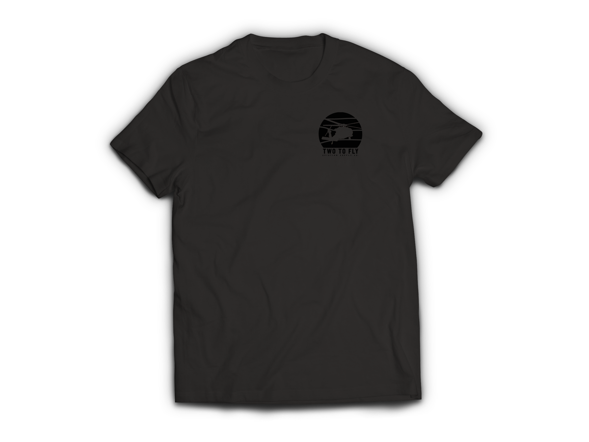 Charlie Don't Surf T-Shirt — Black, front
