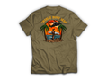 Charlie Don't Surf T-Shirt — Tan499, back