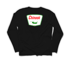 Chinook Service Long Sleeve — Black, back