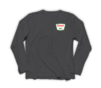 Chinook Service Long Sleeve — Dark Heather, front
