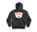 Chinook Service Hoodie — Black, back