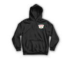 Chinook Service Hoodie — Black, front