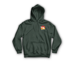 Death On Call Pullover Hoodie — Forrest Green, front