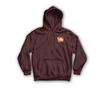 Death On Call Pullover Hoodie — Maroon, front