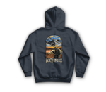 Death On Call Pullover Hoodie — Navy, back