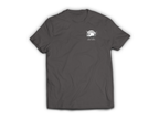 Death Tarot Card T-Shirt — Charcoal, front