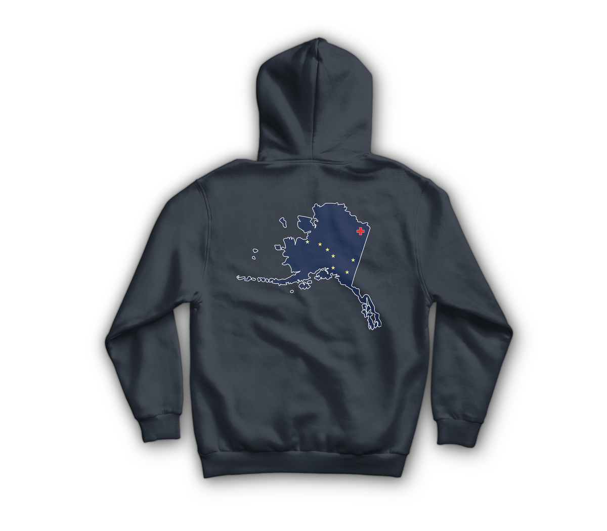 Dustoff AK V2 Hoodie — Navy, back