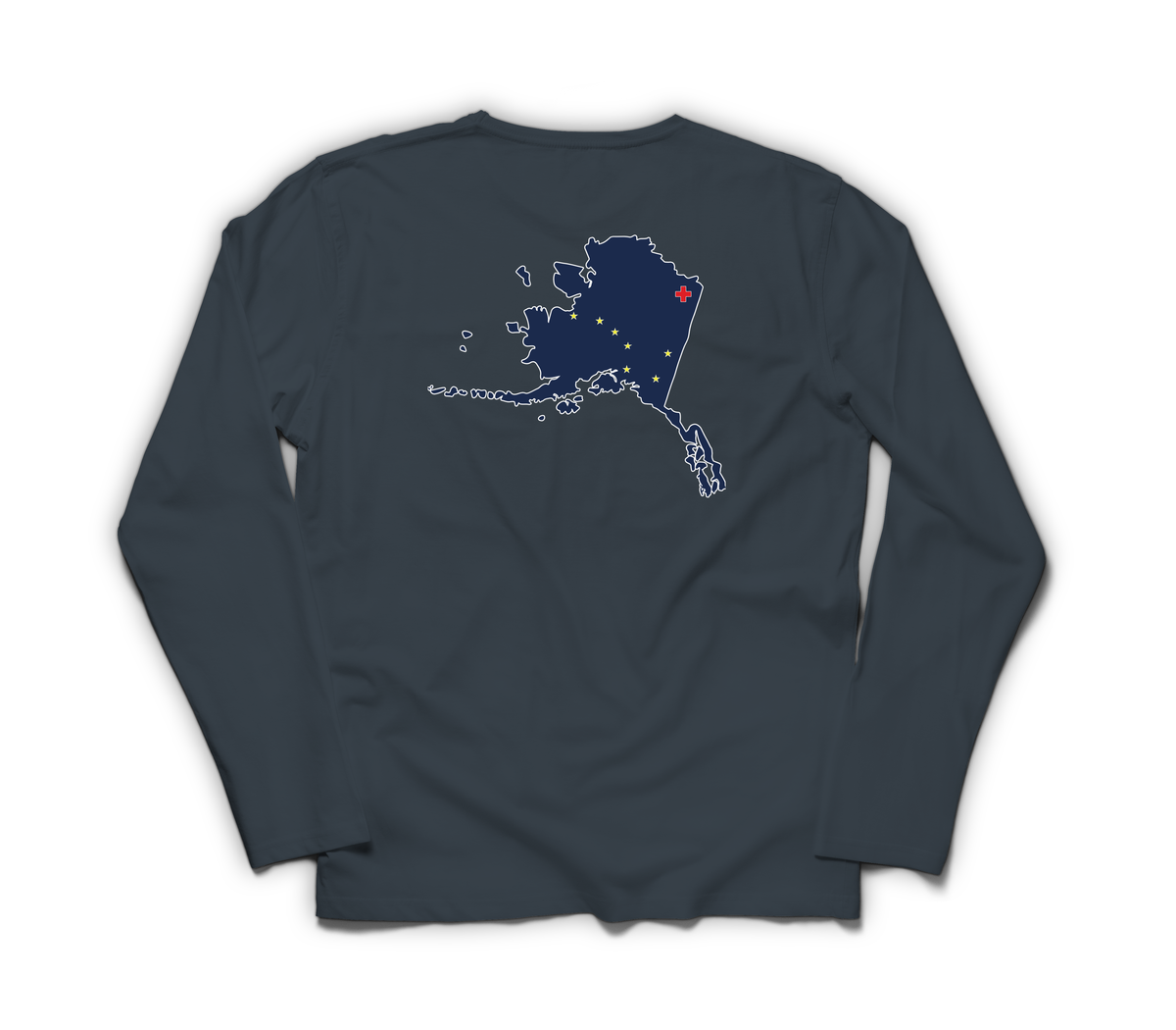Dustoff AK V2 Long Sleeve — Navy, back