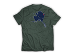 Dustoff AK V2 T-Shirt — Forrest Green, back